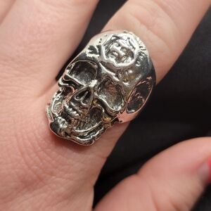 Third eye skull ring